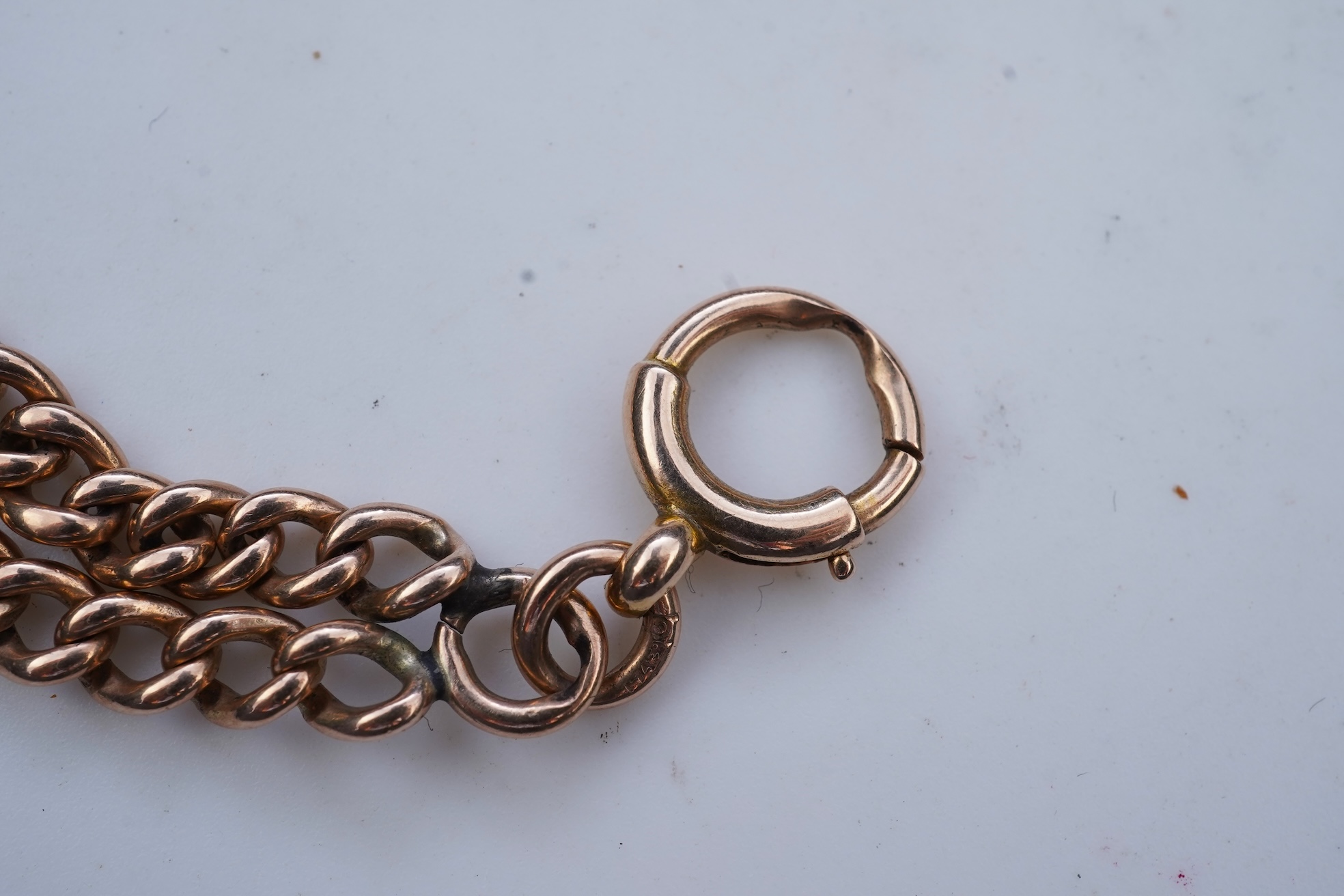 A gold bracelet, circa 1915